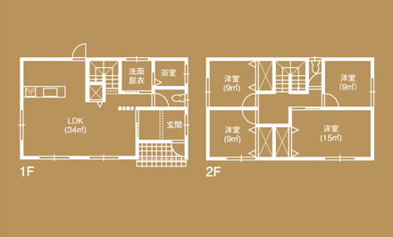 ２階建プラン